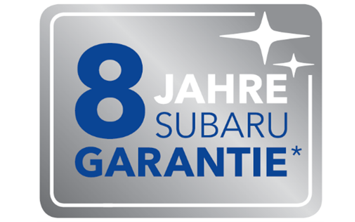 Subaru 8 Jahre Garantie